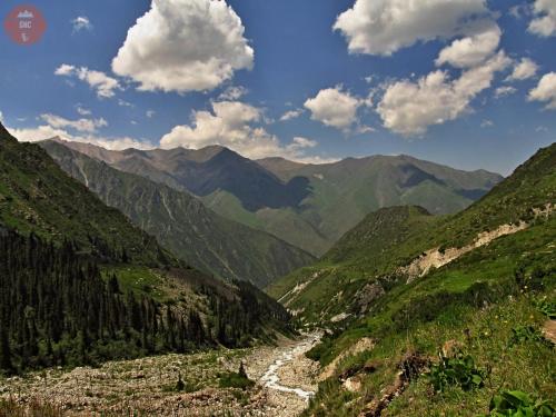 Ledovcová kotlina Ak-Sai - Kyrgyzský Alatau