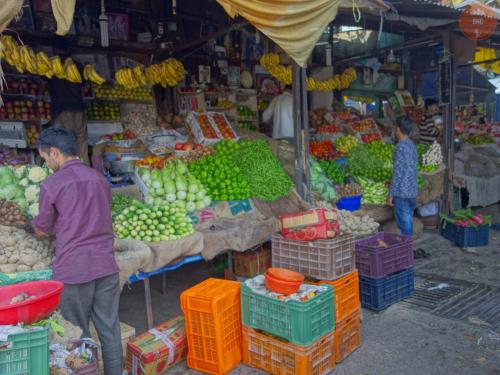 Na tržišti ve městě Chamba