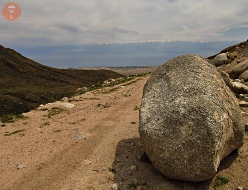 Největší vodní plocha Kyrgyzu - Yssyk-kul