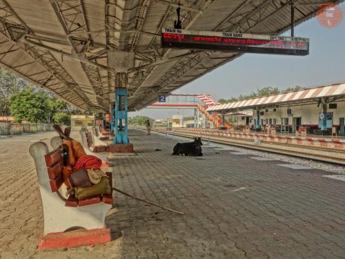 Ospalé vlakové nádraží - Mathura